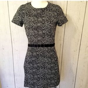 GAP Elegant Navy and White Print Women's Dress